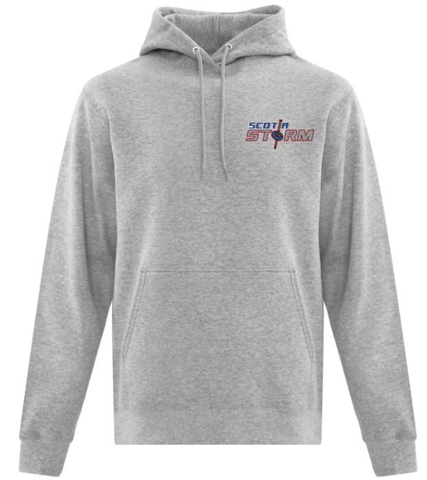 Scotia Storm Ringette - Athletic Heather Grey Scotia Storm Hoodie (Left Chest)