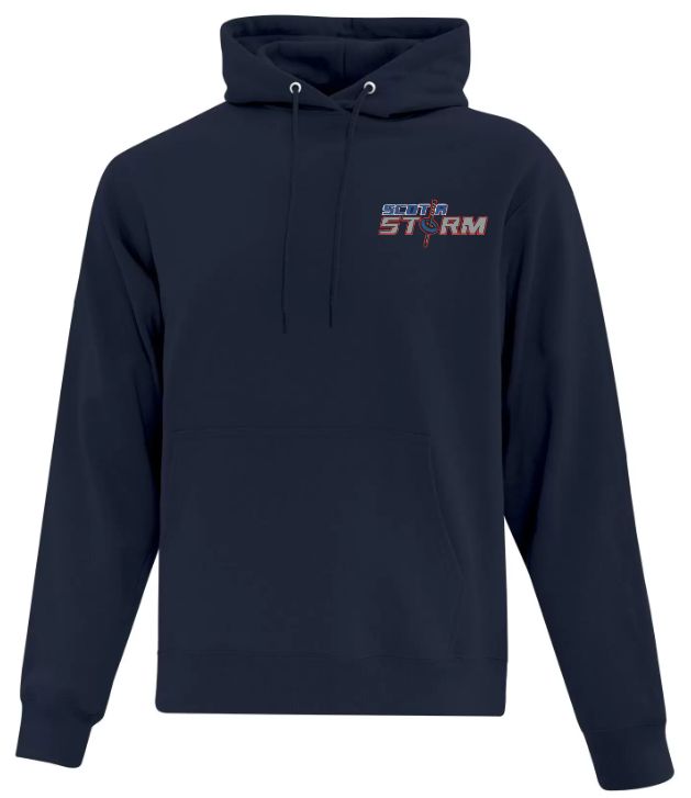 Scotia Storm Ringette - Navy Scotia Storm Hoodie (Left Chest)