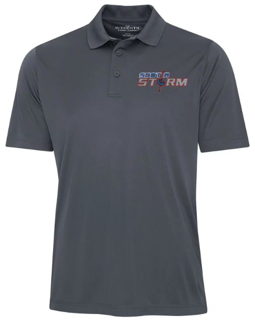 Scotia Storm Ringette - Coal Grey Scotia Storm Sport Shirt (Left Chest)