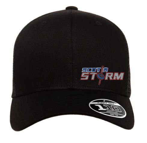 Scotia Storm Ringette - Black Scotia Storm Mesh Back Cap
