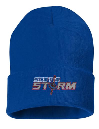 Scotia Storm Ringette - Royal Blue Scotia Storm Cuff Beanie
