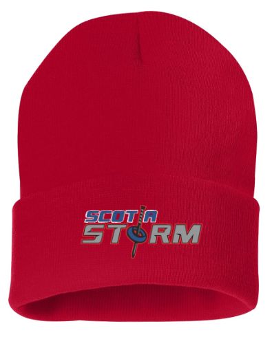 Scotia Storm Ringette - Red Scotia Storm Cuff Beanie