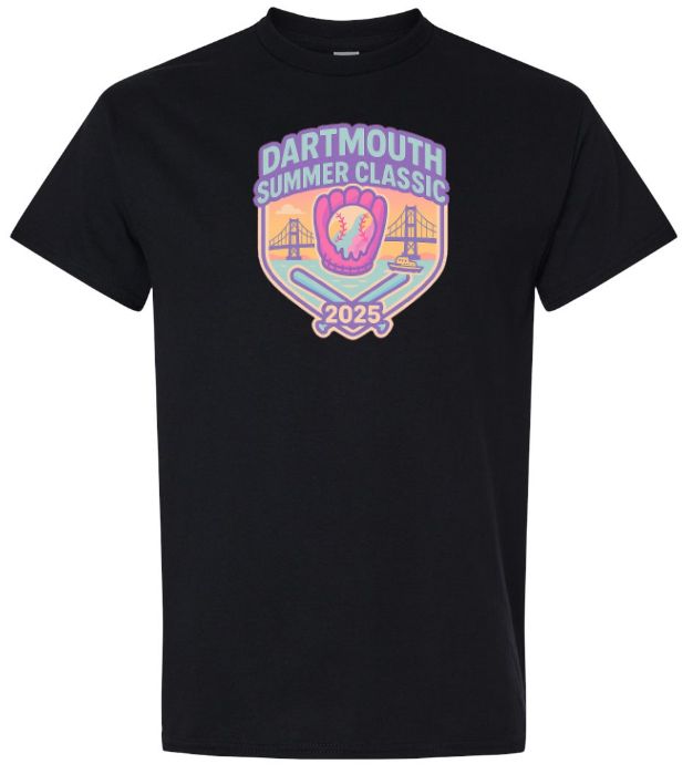 Dartmouth Summer Classic 2025 - Black T-Shirt