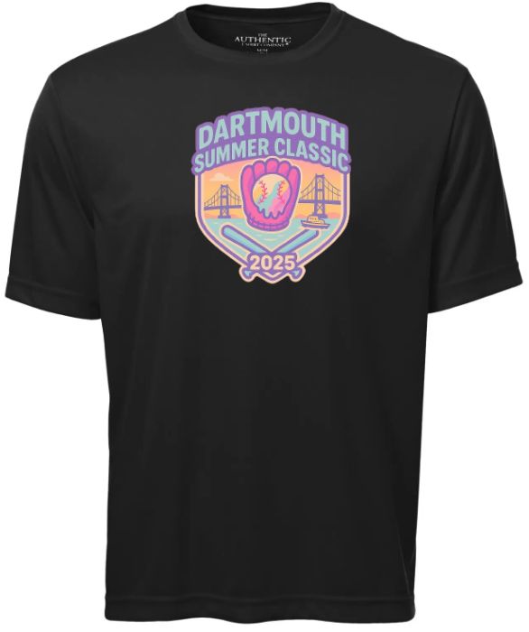 Dartmouth Summer Classic 2025 - Black Short Sleeve Moist Wick