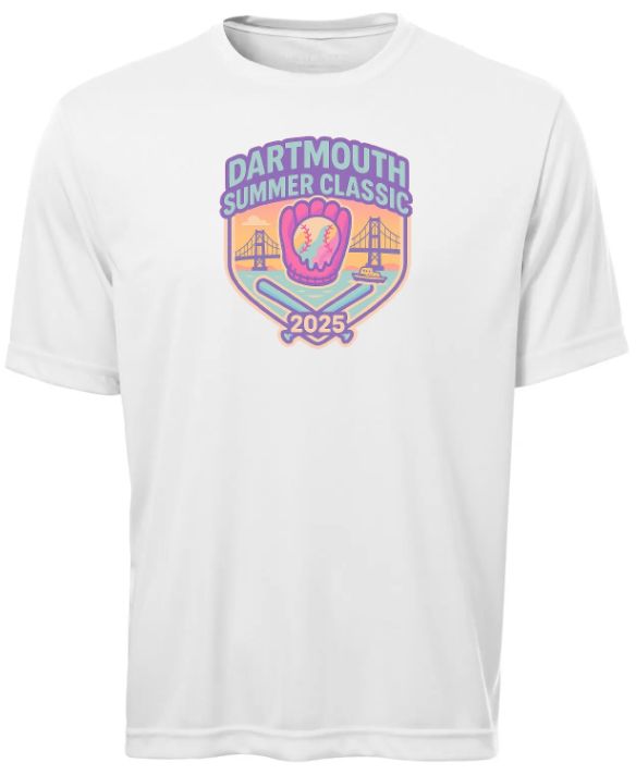 Dartmouth Summer Classic 2025 - White Short Sleeve Moist Wick