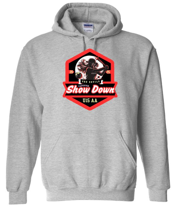 She Devils Show Down - Sport Grey Hoodie (Full Chest)