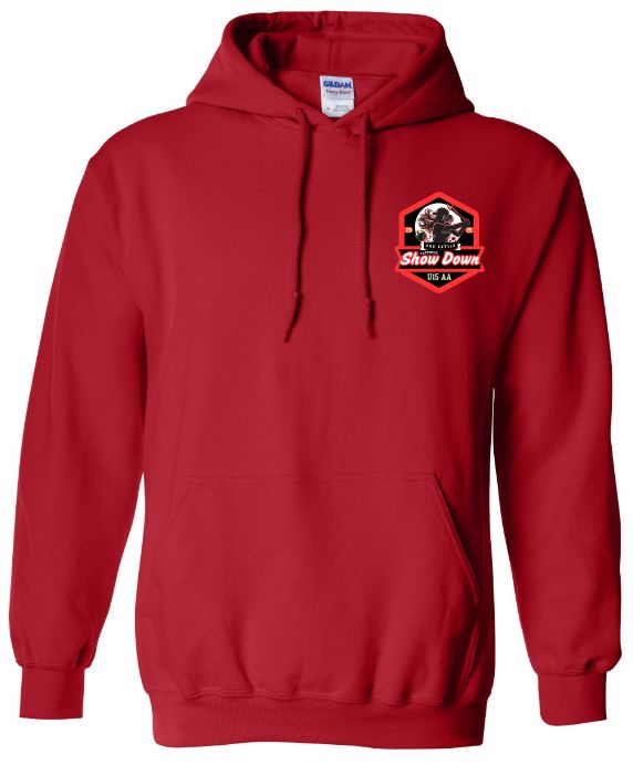 She Devils Show Down - Red Hoodie (Left Chest)