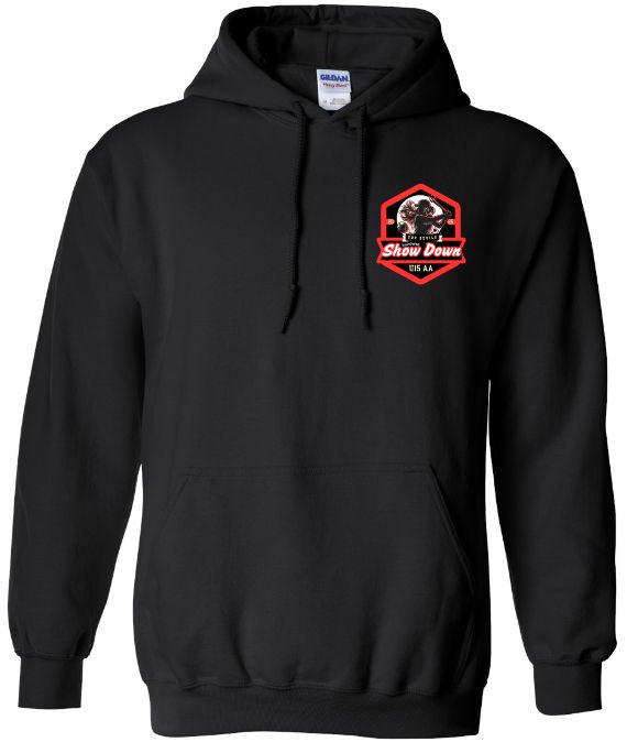 She Devils Show Down - Black Hoodie (Left Chest)