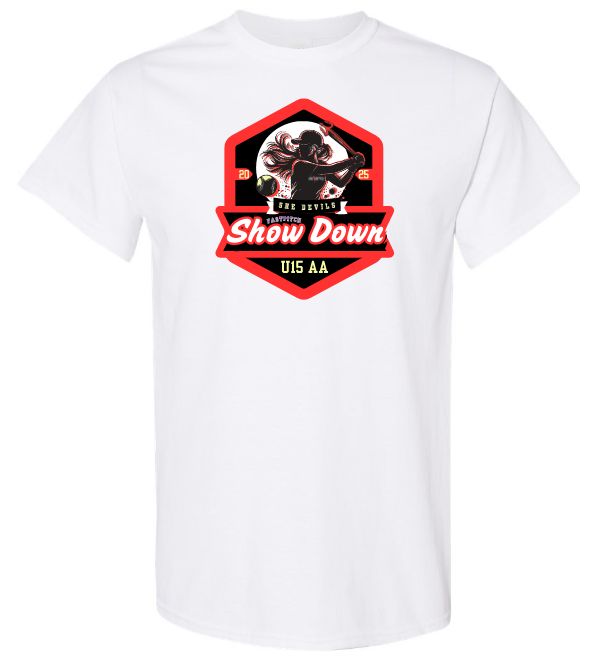 She Devils Show Down - White T-Shirt (Full Chest)
