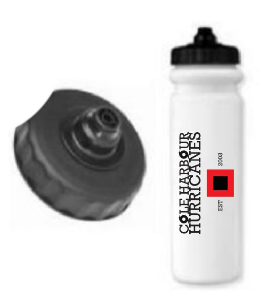 Cole Harbour Hurricanes - Red CHH Pro Squeeze Water Bottle (Large Logo)