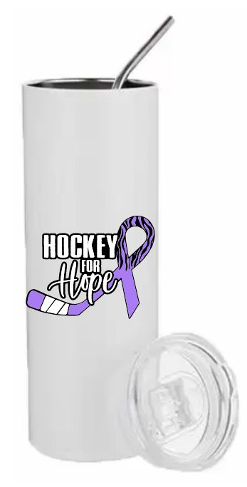 Hockey for Hope - Hockey for Hope Tumbler with Straw