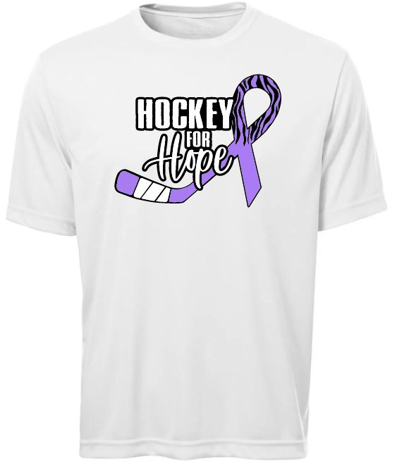 Hockey for Hope - White Hockey for Hope Moist Wick Shirt