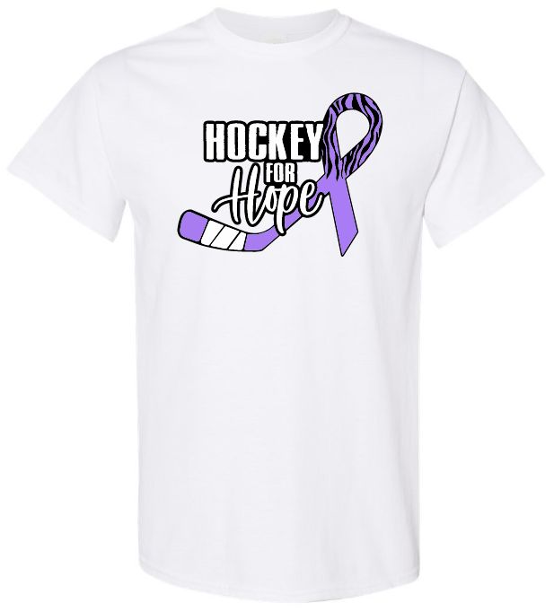 Hockey for Hope - White Hockey for Hope T-Shirts