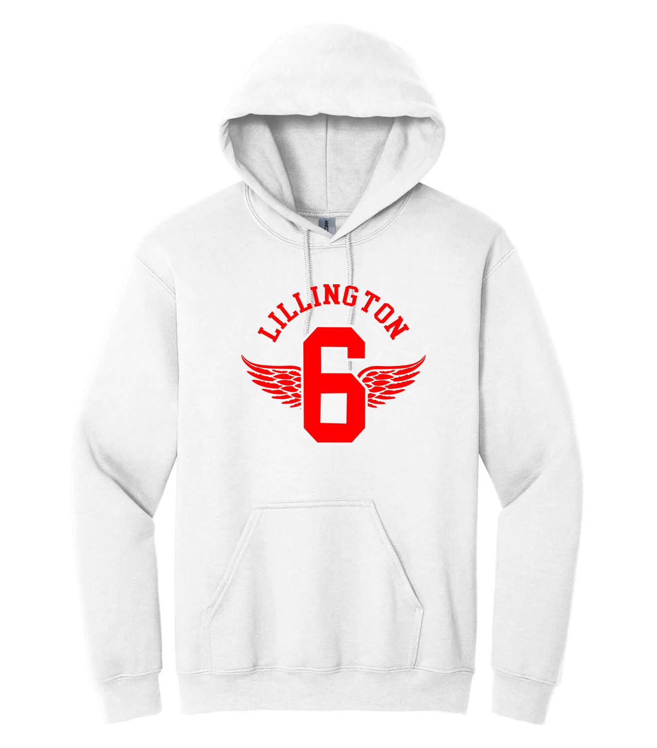 Lillington #6 White Hoodie