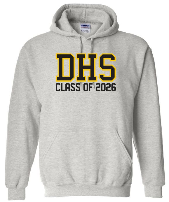 DHS - Sport Grey DHS Class of 2026 Hoodie