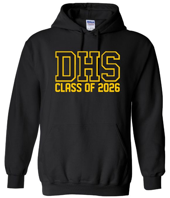 DHS - Black DHS Class of 2026 Hoodie
