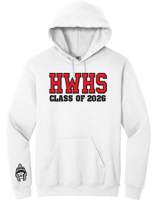 Halifax West High School  -  White HWHS Class of 2026 Hoodie