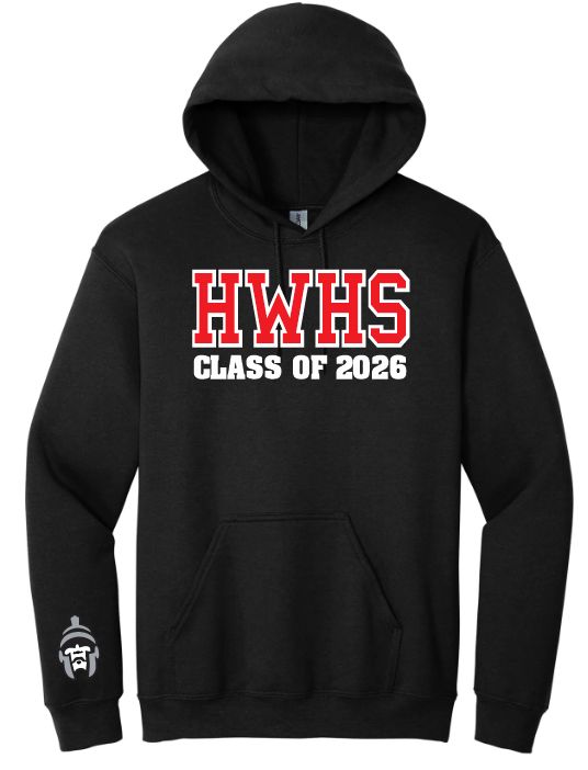 Halifax West High School  -  Black HWHS Class of 2026 Hoodie