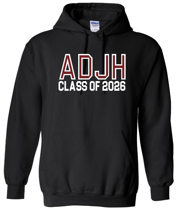 Astral Drive Junior High - Black Classic ADJH Class of 2026 Hoodie