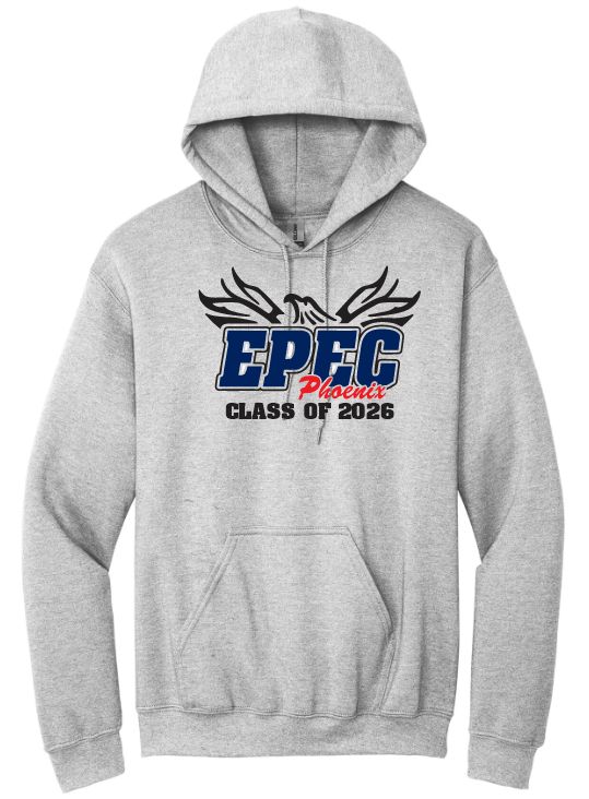 Eastern Passage Education Centre - Sport Grey EPEC Logo Class of 2026 Hoodie