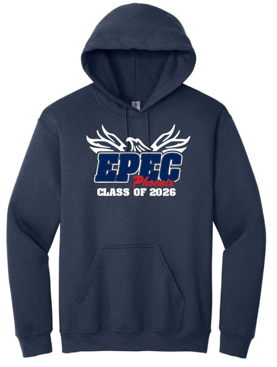 Eastern Passage Education Centre - Navy EPEC Class of 2026 Hoodie