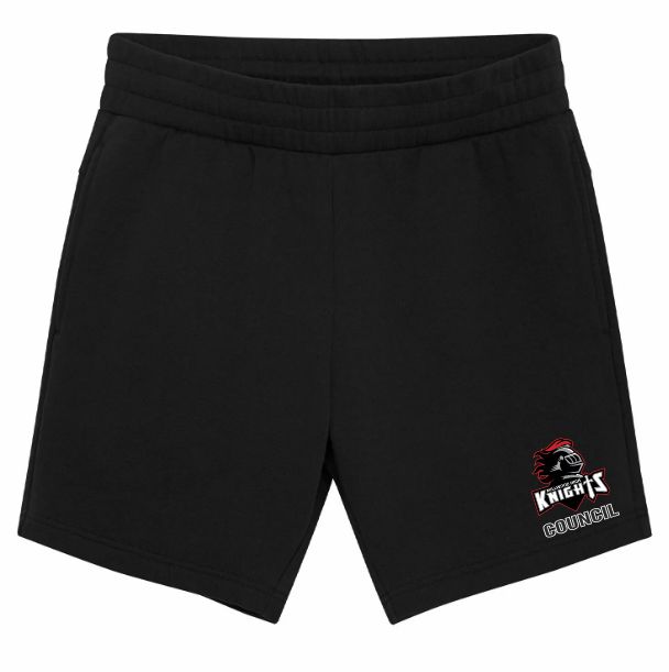 Millwood High - Black Millwood High Student Council Fleece Shorts (7&quot;)