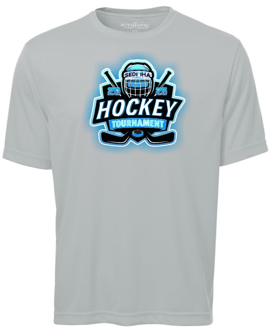 SEDMHA Female Hockey Tournament - Silver SEDMHA Short Sleeve Performance Shirt (Full Chest)