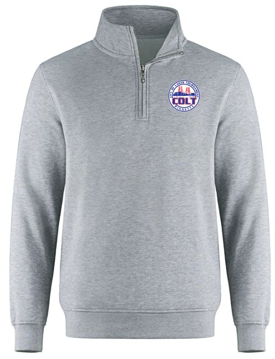 HCL - Athletic Grey Heather COLT CSW 1/4 Zip Sweater (Full Chest)