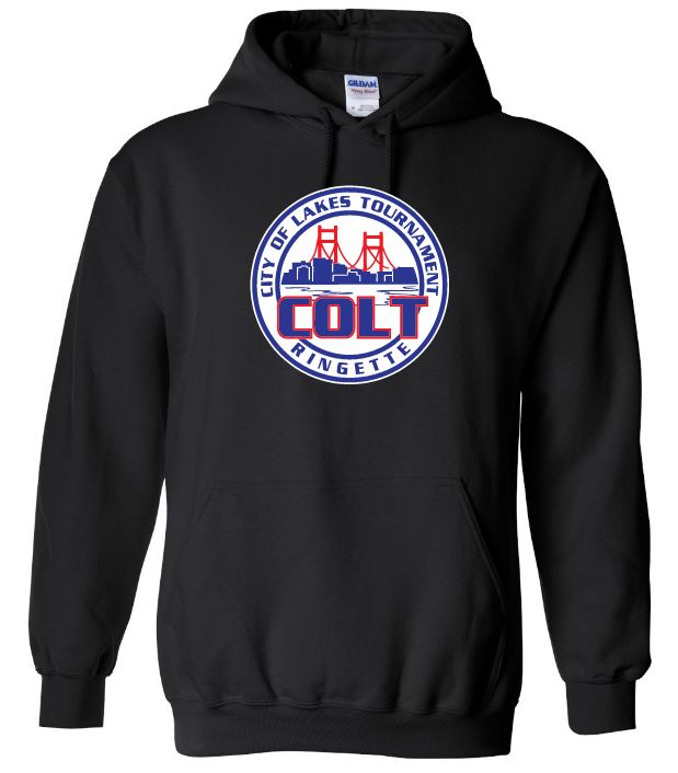 HCL - Black COLT Hoodie (Full Chest)