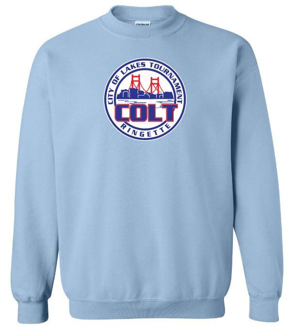 HCL -  Carolina Blue COLT Crewneck Sweatshirt (Full Chest)