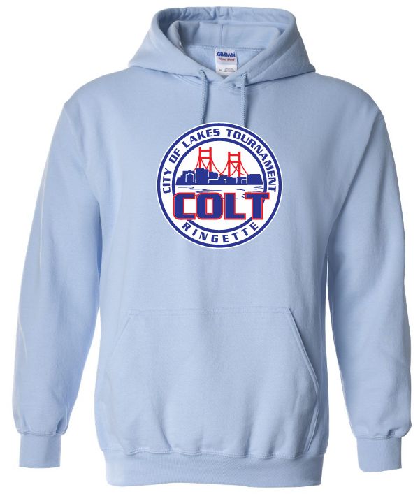 HCL - Light Blue COLT Hoodie (Full Chest)