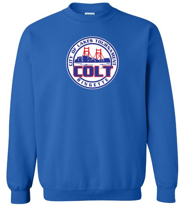 HCL -  Royal Blue COLT Crewneck Sweatshirt (Full Chest)