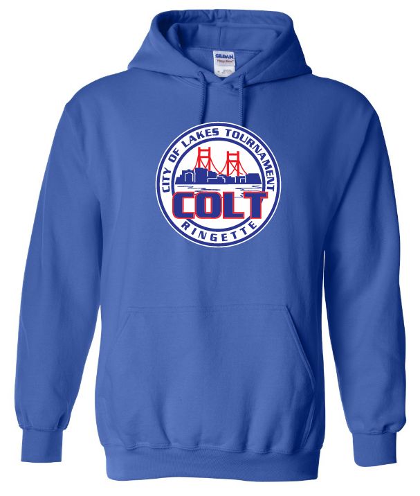 HCL - Royal Blue COLT Hoodie (Full Chest)