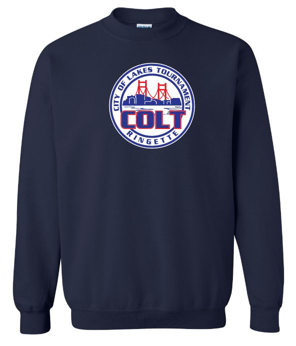 HCL -  Navy COLT Crewneck Sweatshirt (Full Chest)