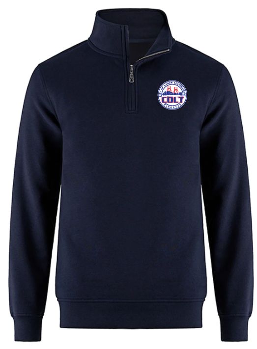 HCL - Navy COLT CSW 1/4 Zip Sweater (Full Chest)