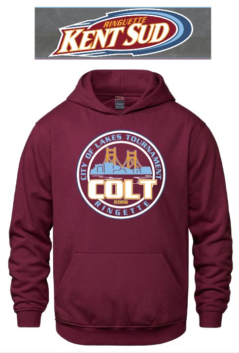COLT - Kent Sud COLT Vault Hoodie (Maroon Hoodie)