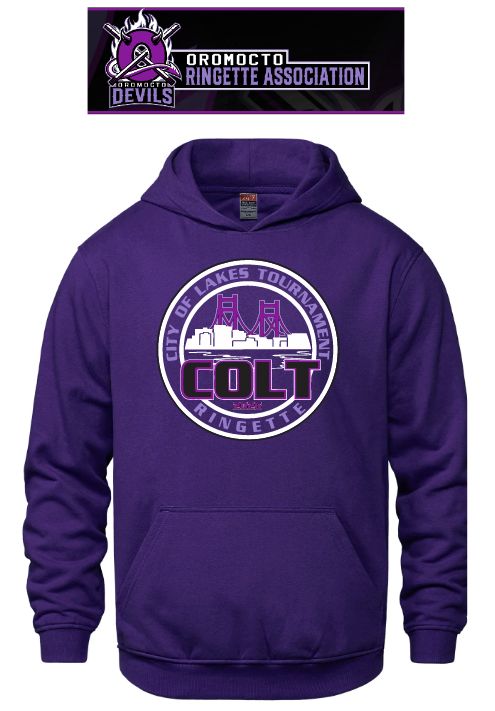 COLT - Oromocto Devils COLT Vault Hoodie (Purple Hoodie)