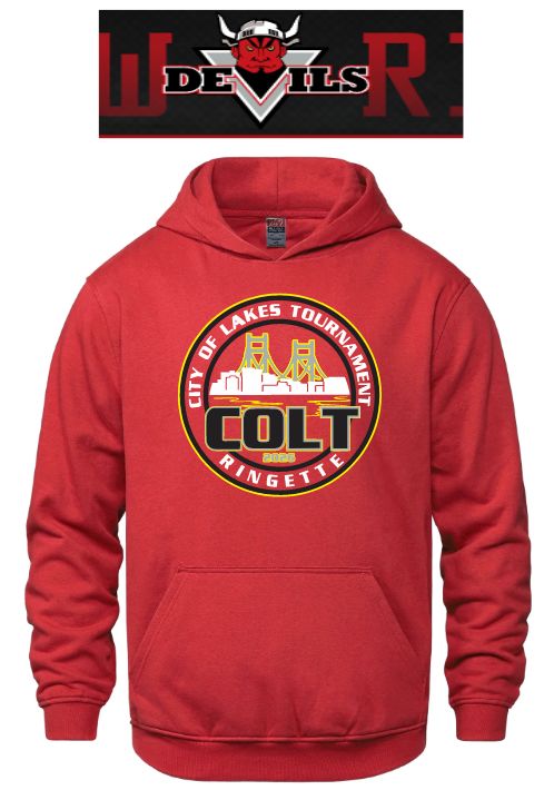 COLT - Riverview Devils COLT Vault Hoodie (Red Hoodie)