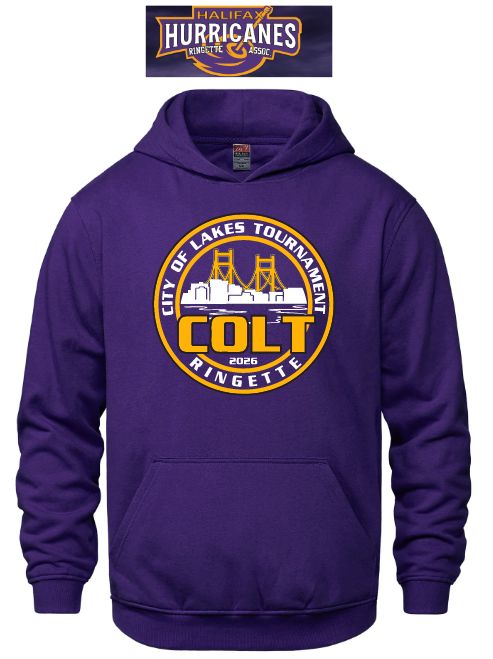 COLT - Halifax Hurricanes COLT Vault Hoodie (Purple Hoodie)