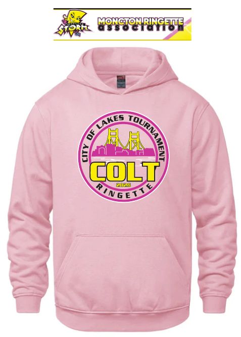 COLT - Moncton Storm COLT Vault Hoodie (Pink Hoodie)