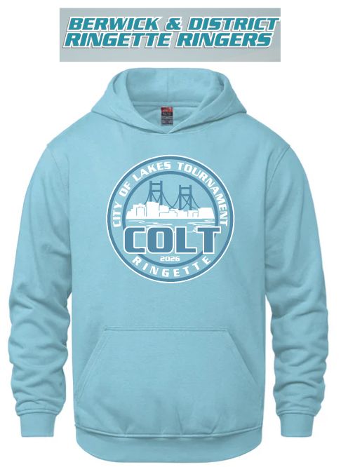 COLT - Berwick &amp; District Ringers COLT Vault Hoodie (Light Blue Hoodie)