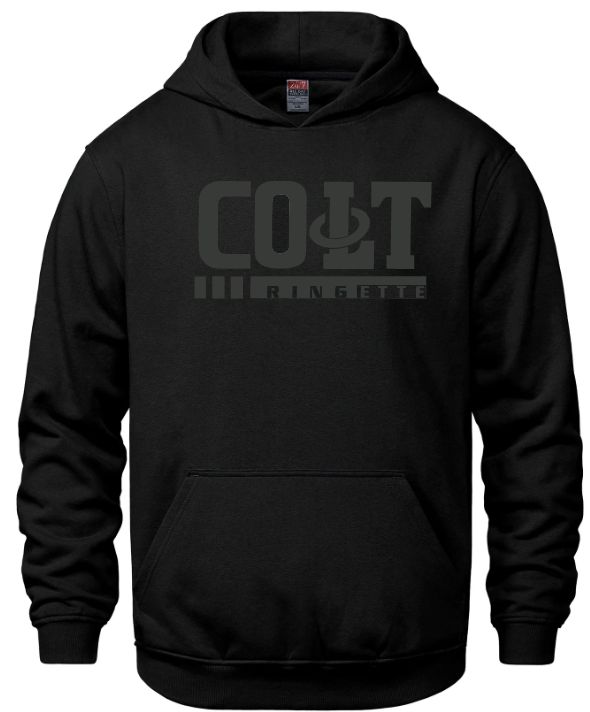 HCL - Black COLT Ringette Vault Hoodie (Full Chest)