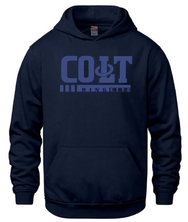 HCL - Navy COLT Ringette Vault Hoodie (Full Chest)
