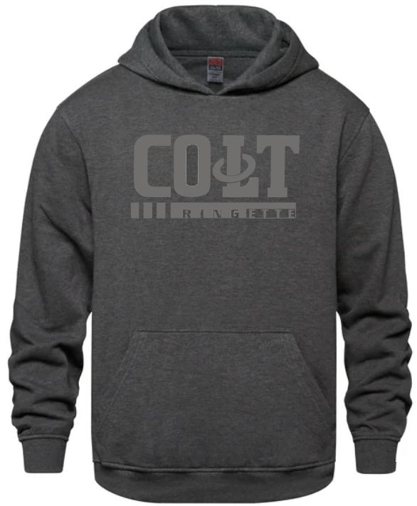 HCL - Charcoal Heather COLT Ringette Vault Hoodie (Full Chest)