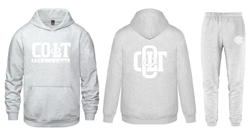 HCL - Ash Grey COLT Ringette Sweatsuit (Vault Hoodie &amp; Dash Sweatpants)