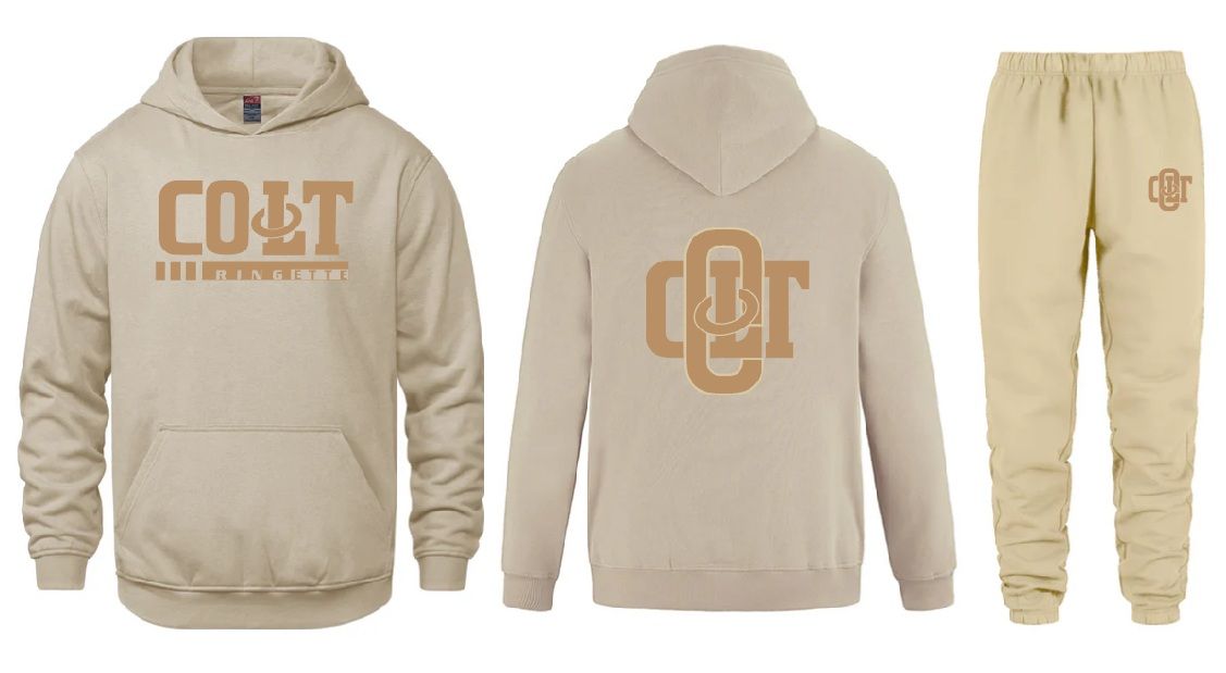 HCL - Sand COLT Ringette Sweatsuit (Vault Hoodie &amp; Dash Sweatpants)