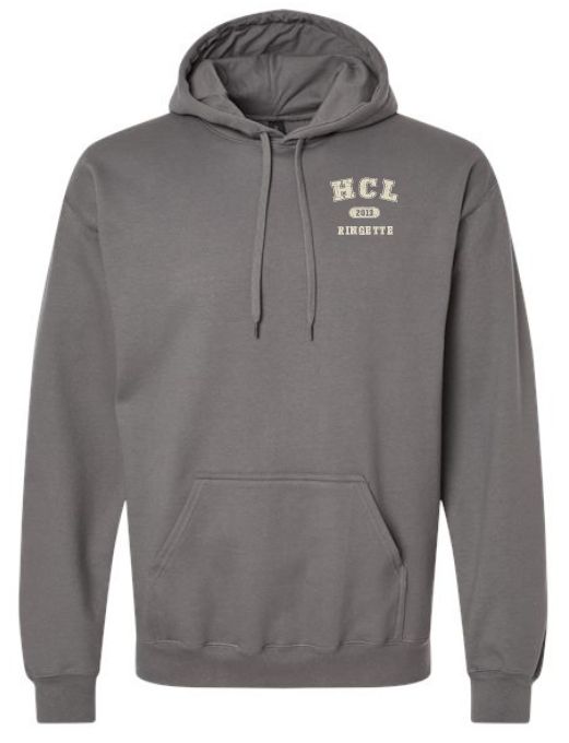 HCL - Charcoal Softstyle HCL Ringette 2013 Hoodie (Left Chest)