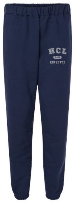 HCL - Navy Softstyle HCL Ringette 2013 Sweatpants