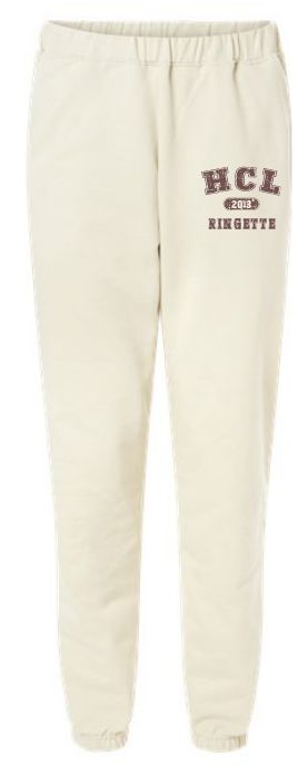 HCL - Off White Softstyle HCL Ringette 2013 Sweatpants