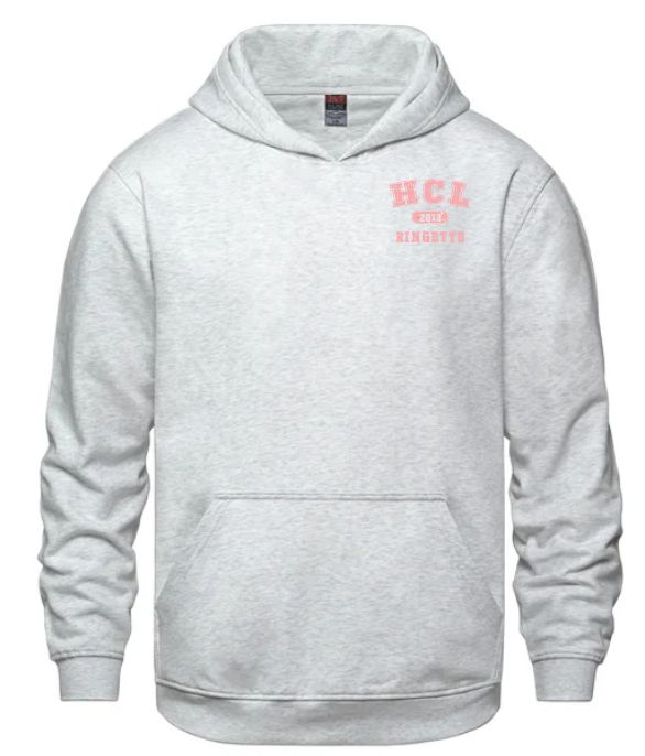 HCL - Ash Grey HCL Ringette 2013 Vault Hoodie (Left Chest)